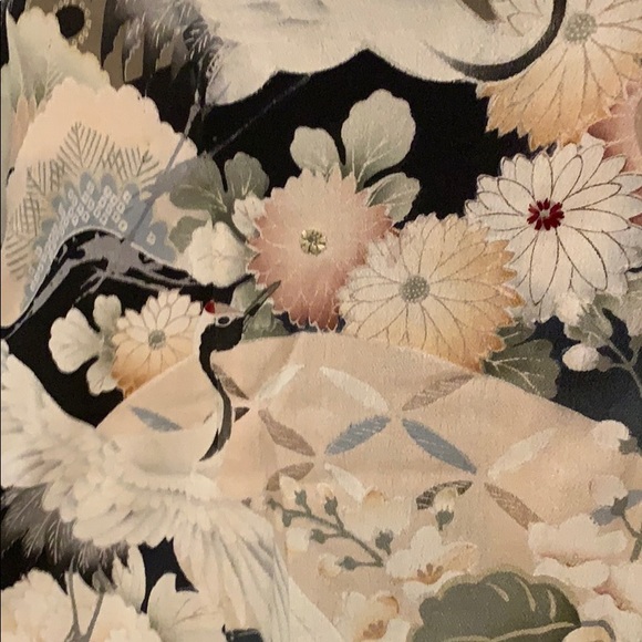 Vintage silk kimono - Picture 2 of 5